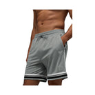 Alo Men's 7" Key Mesh Basketball Short - Lunar Grey