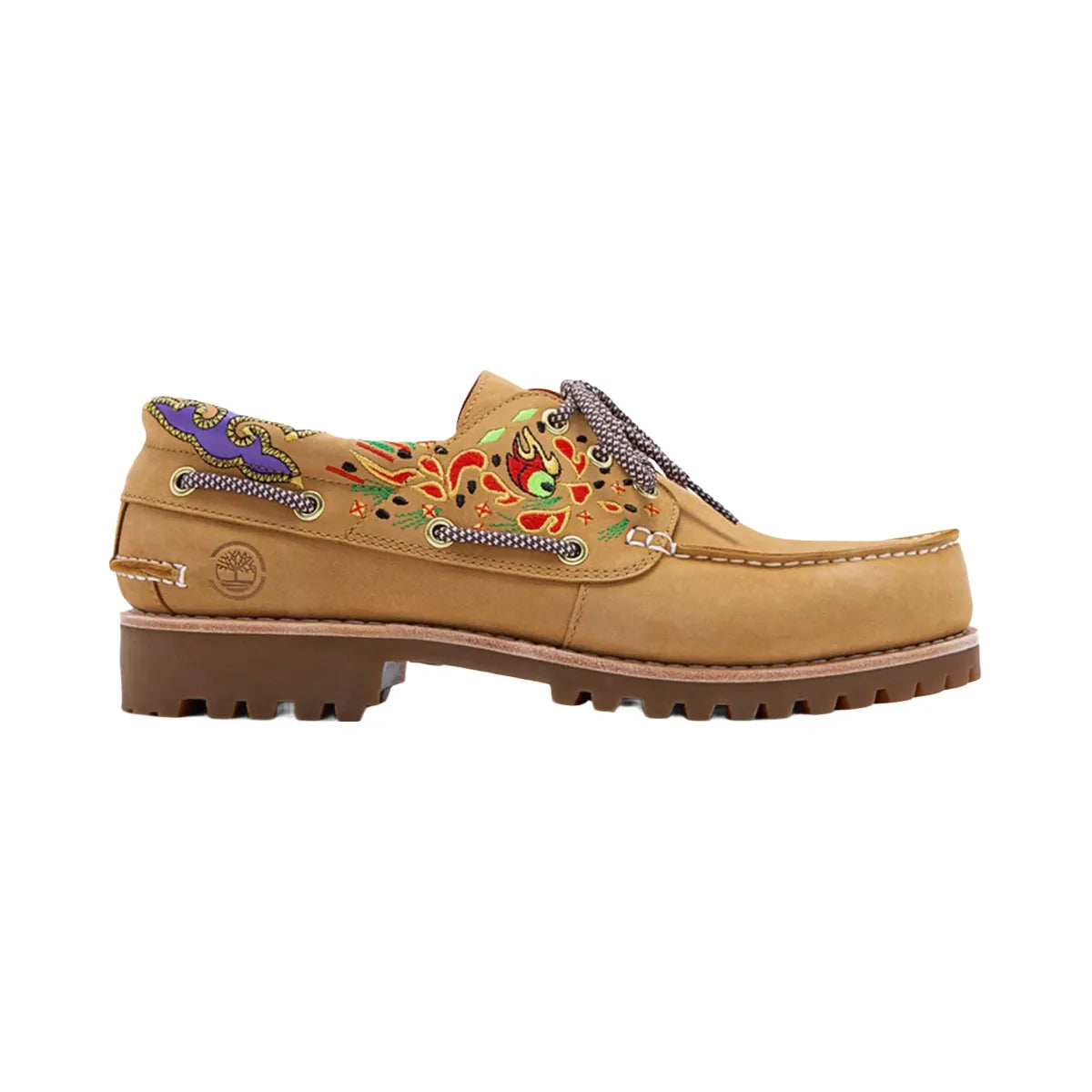 Timberland 3-Eye Classic Lug Handsewn Boat Shoe Clot Wheat