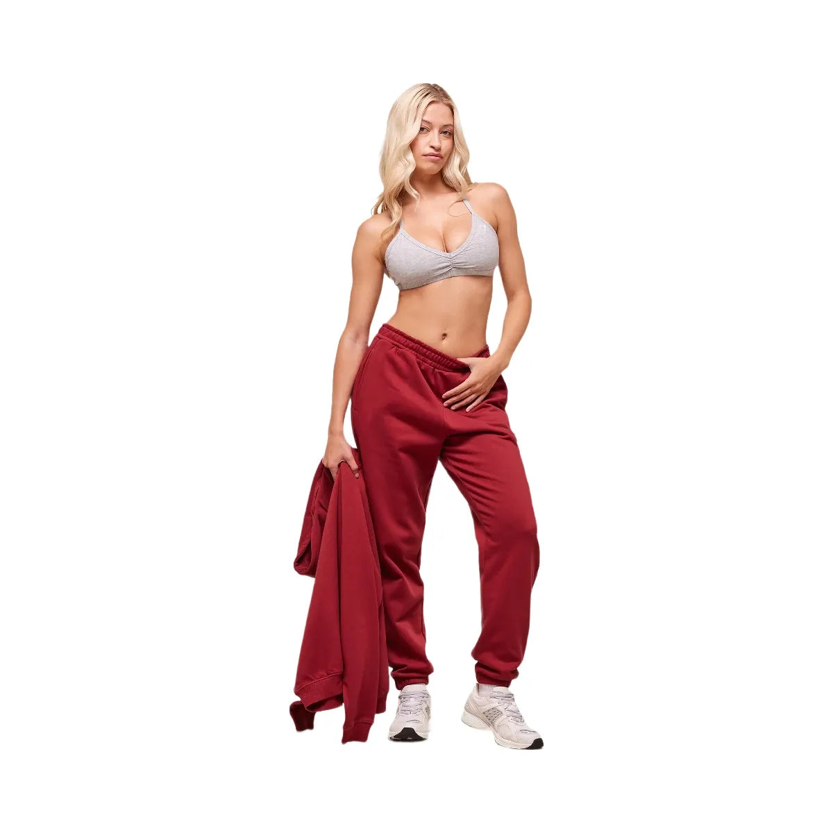 Gymshark Training Fleece Joggers - Athletic Burgundy