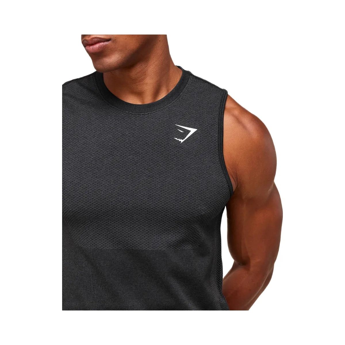 Gymshark Vital Tank - Black/Silhouette Grey