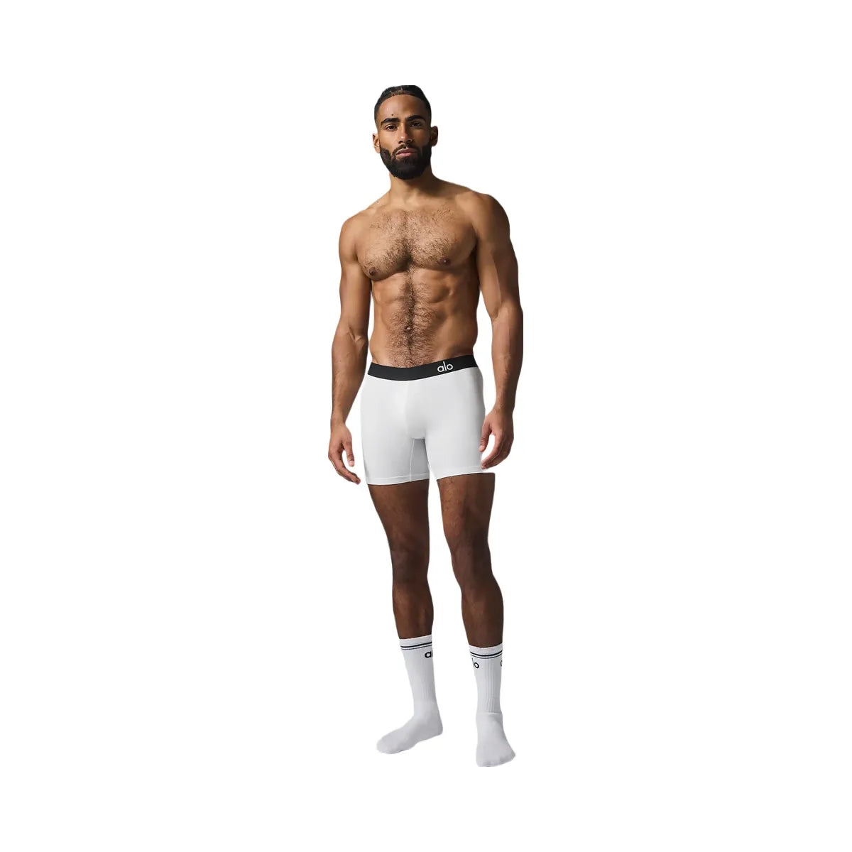Alo Men's Hero Performance Boxer - White