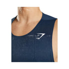 Gymshark Arrival Tank - Navy