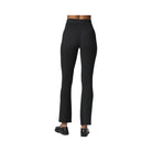 Alo Women's Denim Knit High-Waist Flare Pant - Black/Anthracite