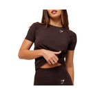 Gymshark Vital Light T-Shirt - Rich Maroon/Marl