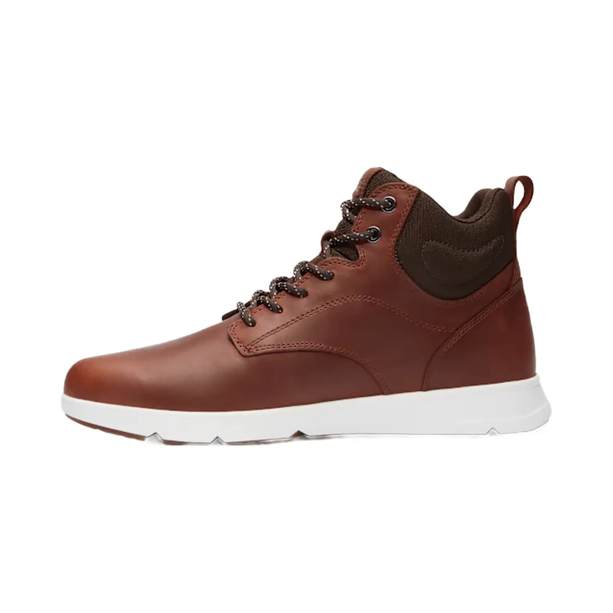Timberland Men's Parker Street High-Top Sneaker Rust Full-Grain