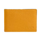 Coach Compact Billfold Wallet Pebbled Leather-Buttercup