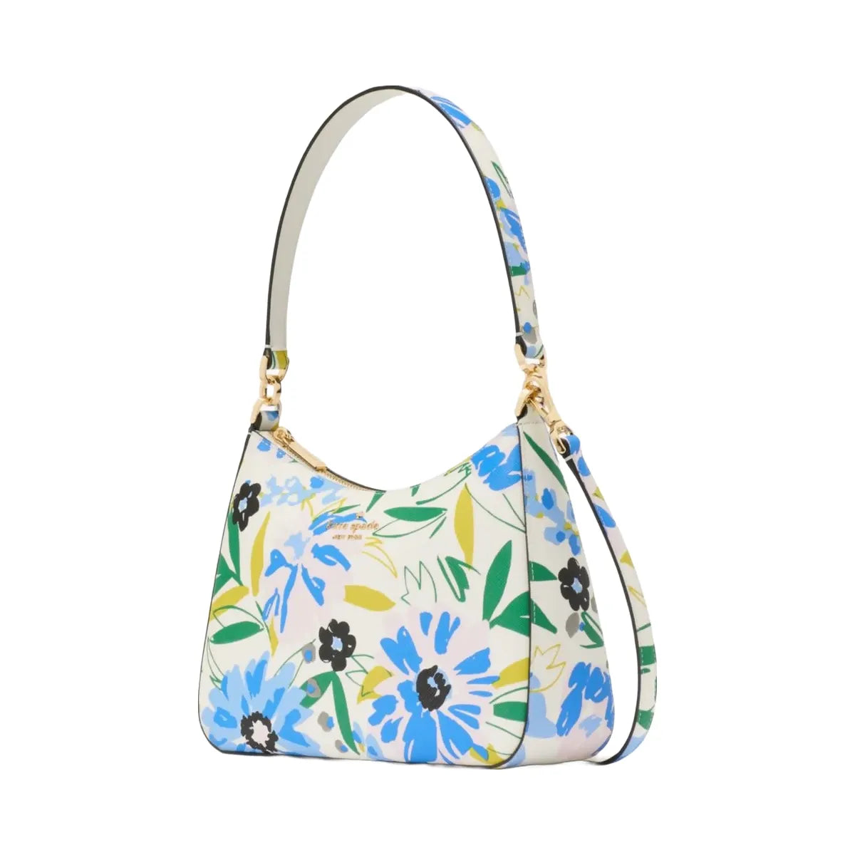 Kate Spade Margot Floral Convertible Shoulder Bag Cream Multi