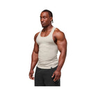 Gymshark Ribbed Tank 3pk - White/Black/Stone Grey Marl