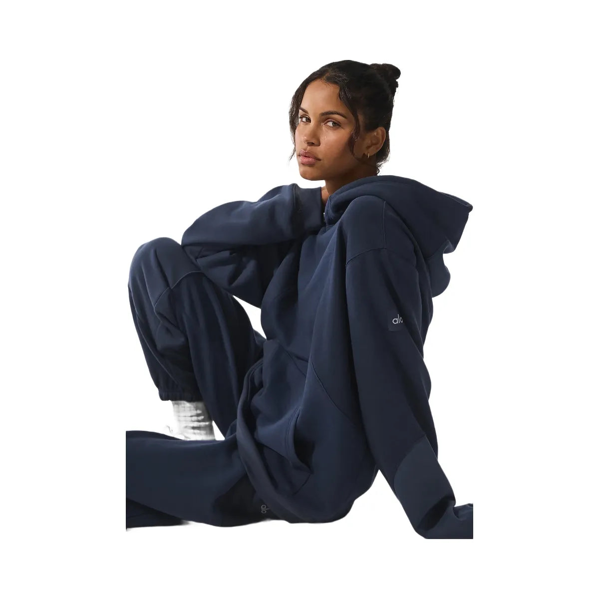Alo Women's Make Waves Hoodie - Navy Tonal
