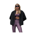 Alo Women's Polar Fleece Take Note Jacket - Black
