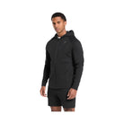 Gymshark Interlock Tech Zip Up Hoodie - Black