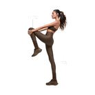 Alo Women's Airlift Winter Warm High-Waist Legging - Espresso