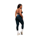 Gymshark x Analis Seamless Leggings - Midnight Blue/Lats Blue