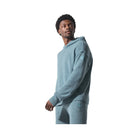 Alo Men's Wool Cashmere New Class Hoodie - Celestial Blue Granite Heather