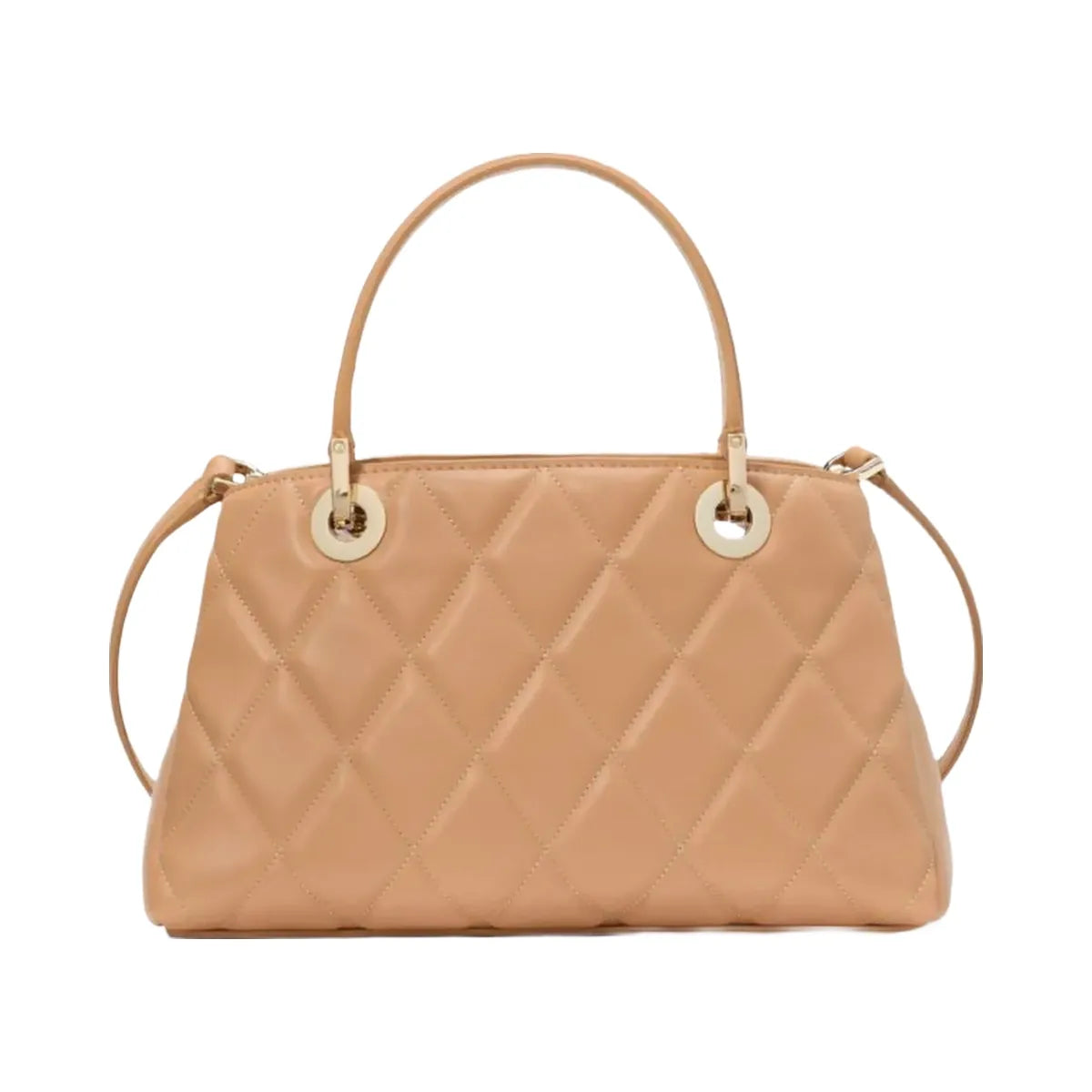 Kate Spade Carey Small Quilted Sullivan Satchel Tiramisu Mousse