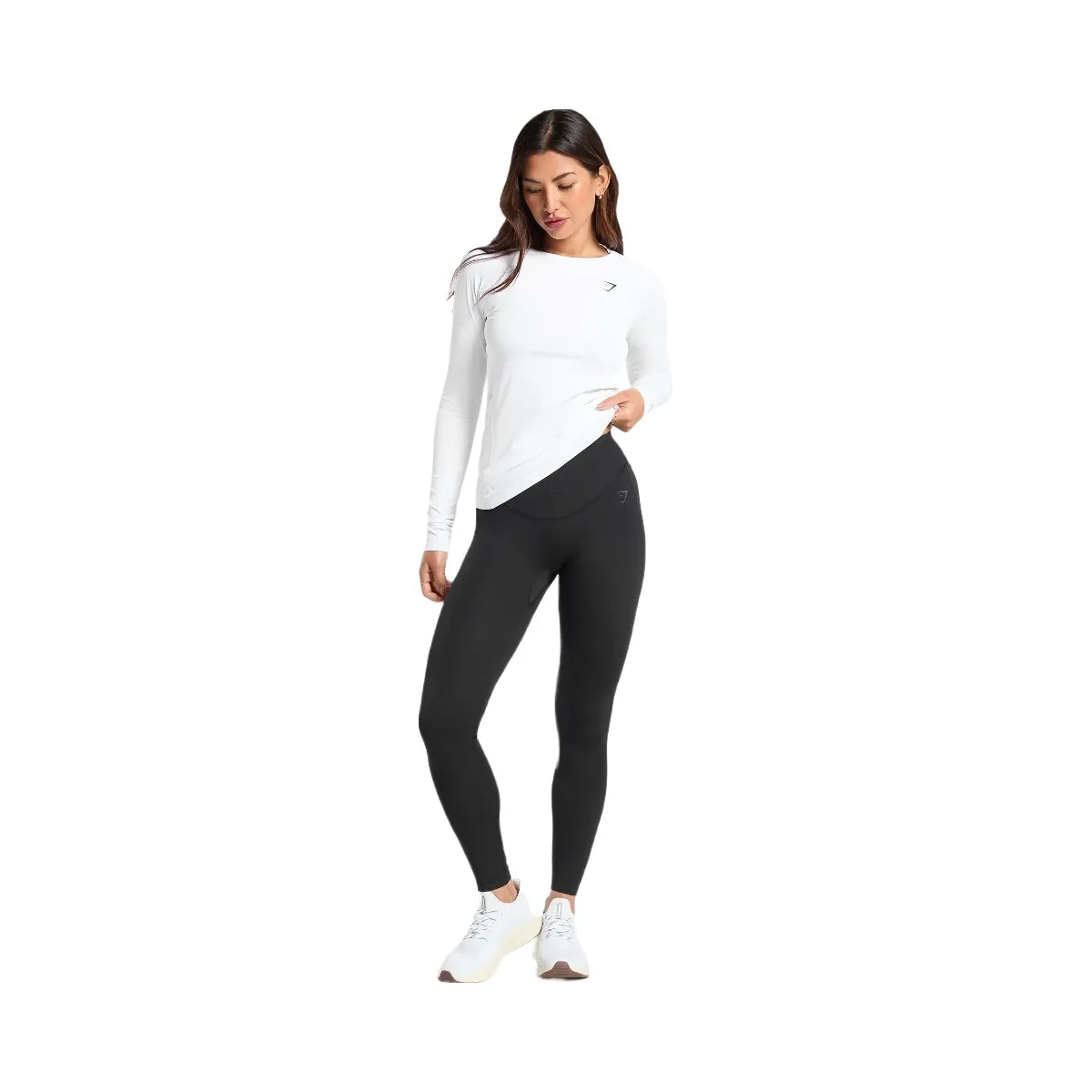 Gymshark Training Baselayer Long Sleeve Top - White