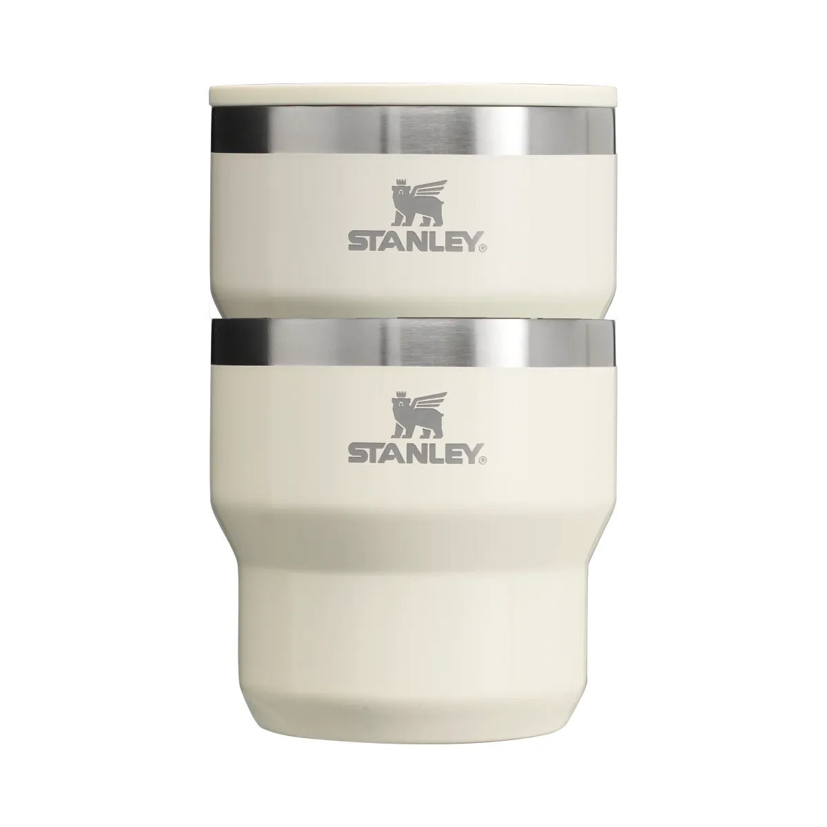 Stanley Stay-Hot Stacking Cup 2-Piece Set (10OZ) Cream Gloss
