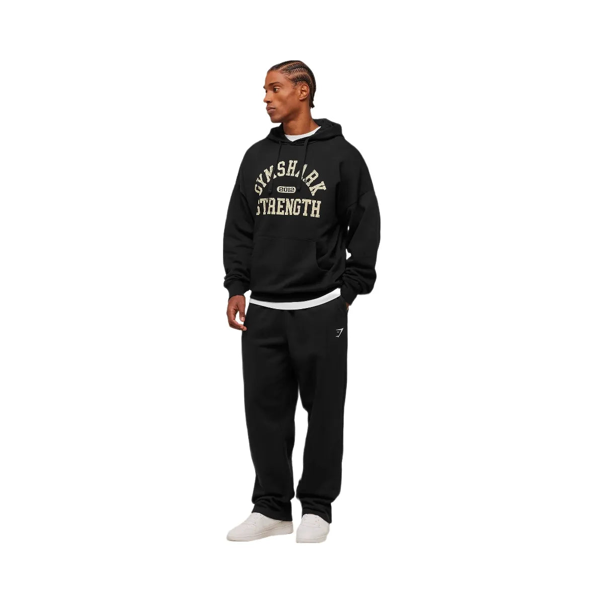 Gymshark 2012 Strength Hoodie - Black