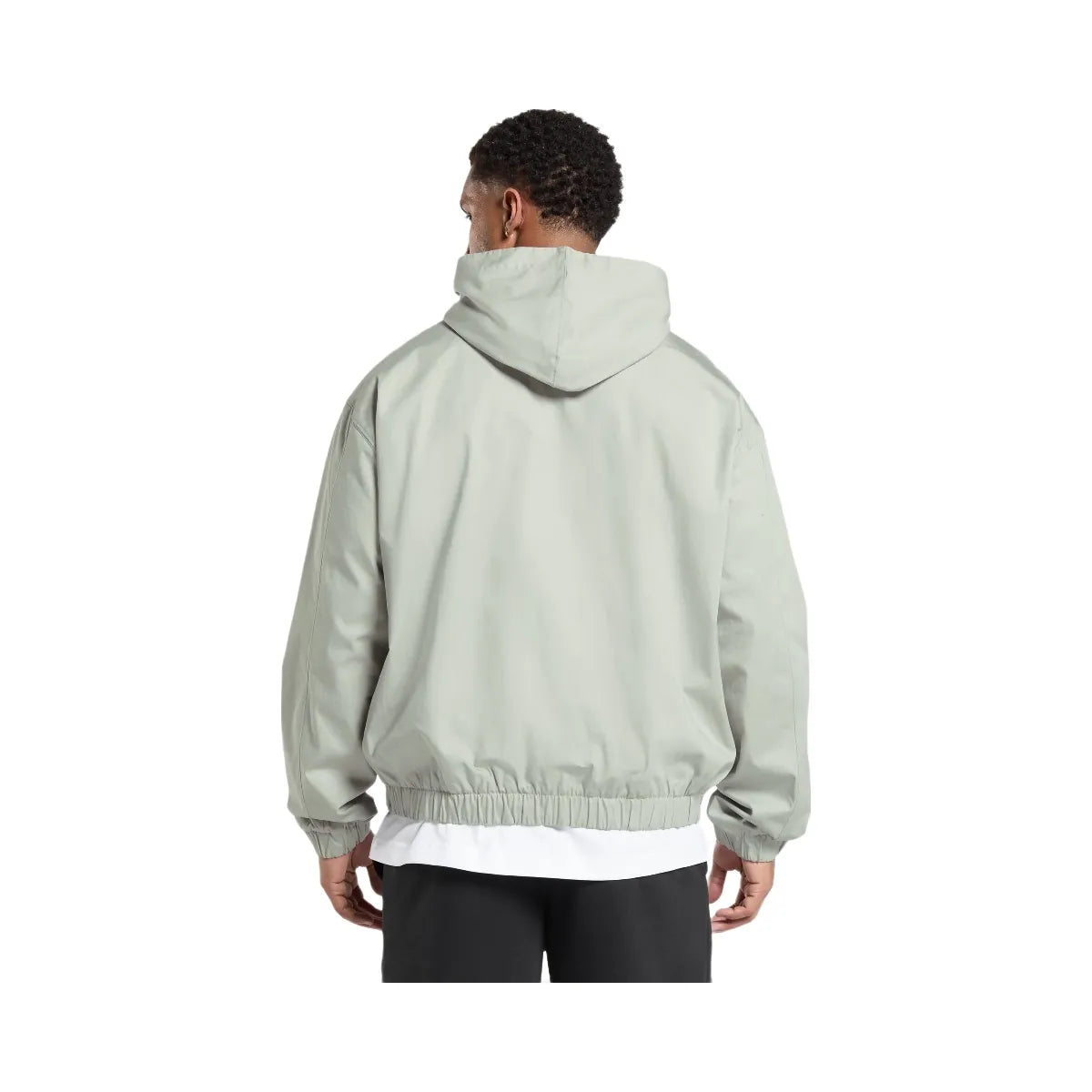 Gymshark Oversized Hooded Jacket - Stone Grey