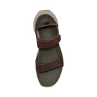 Timberland Motion Dune Backstrap Sandal Dark Brown Leather Men'S