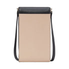 Kate Spade Madison North South Flap Phone Crossbody Toasted Hazelnut Multi