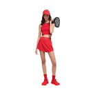Alo Women's Match Point Tennis Skirt - Bright Red