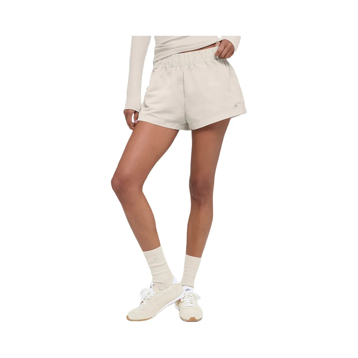 Alo Women's High-Waist Socialite Short - Bone