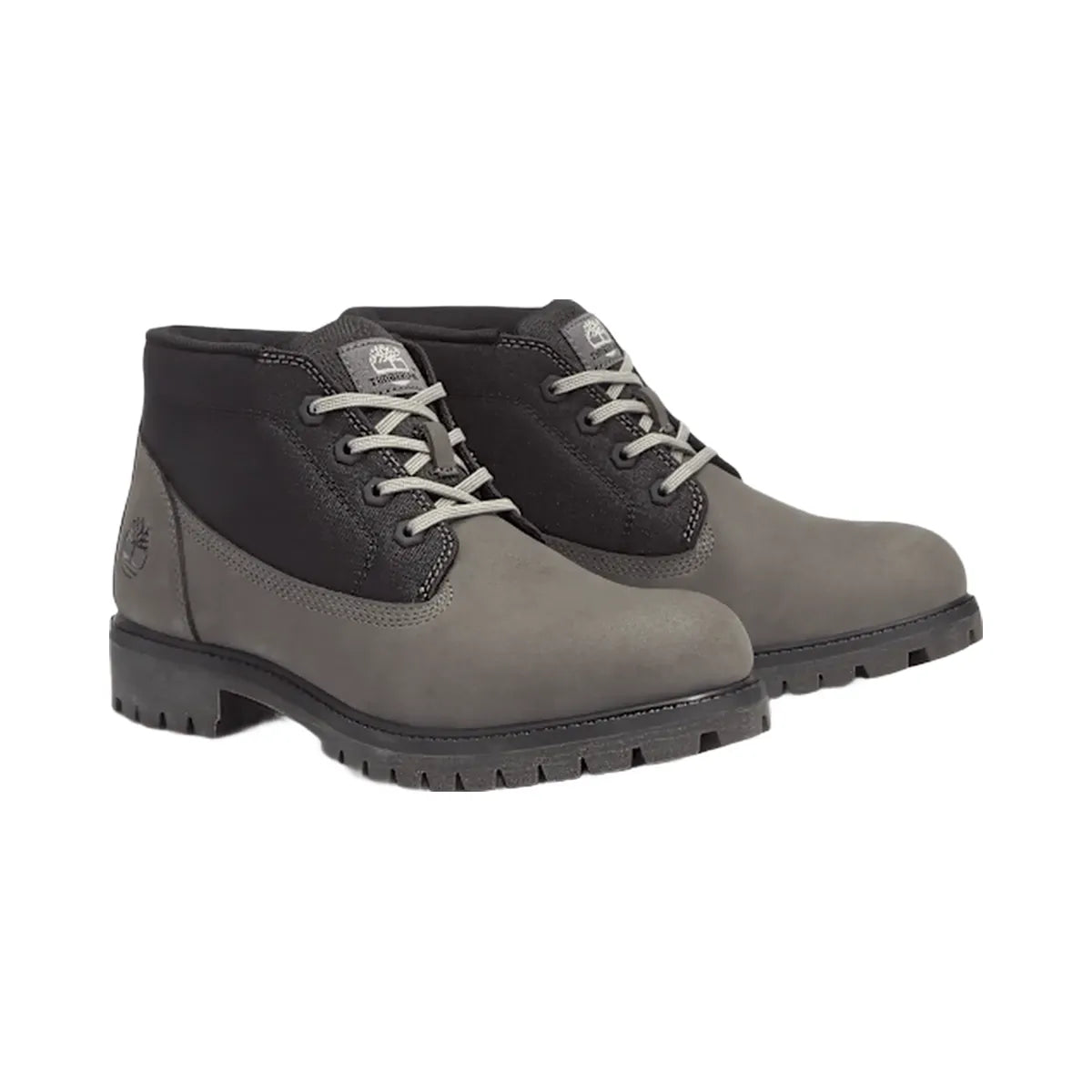 Timberland Premium Chukka Boot Grey Nubuck/Black Men'S
