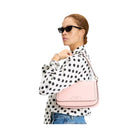 Kate Spade Hudson Convertible Flap Shoulder Bag Pastry Pink