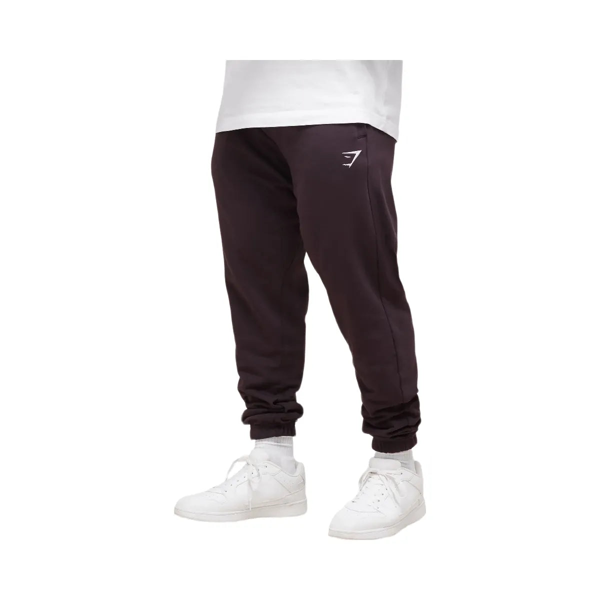 Gymshark Essential Oversized Joggers - Plum Brown
