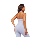 Gymshark Soft Sculpt Halterneck Tank With Shelf - Peri Blue