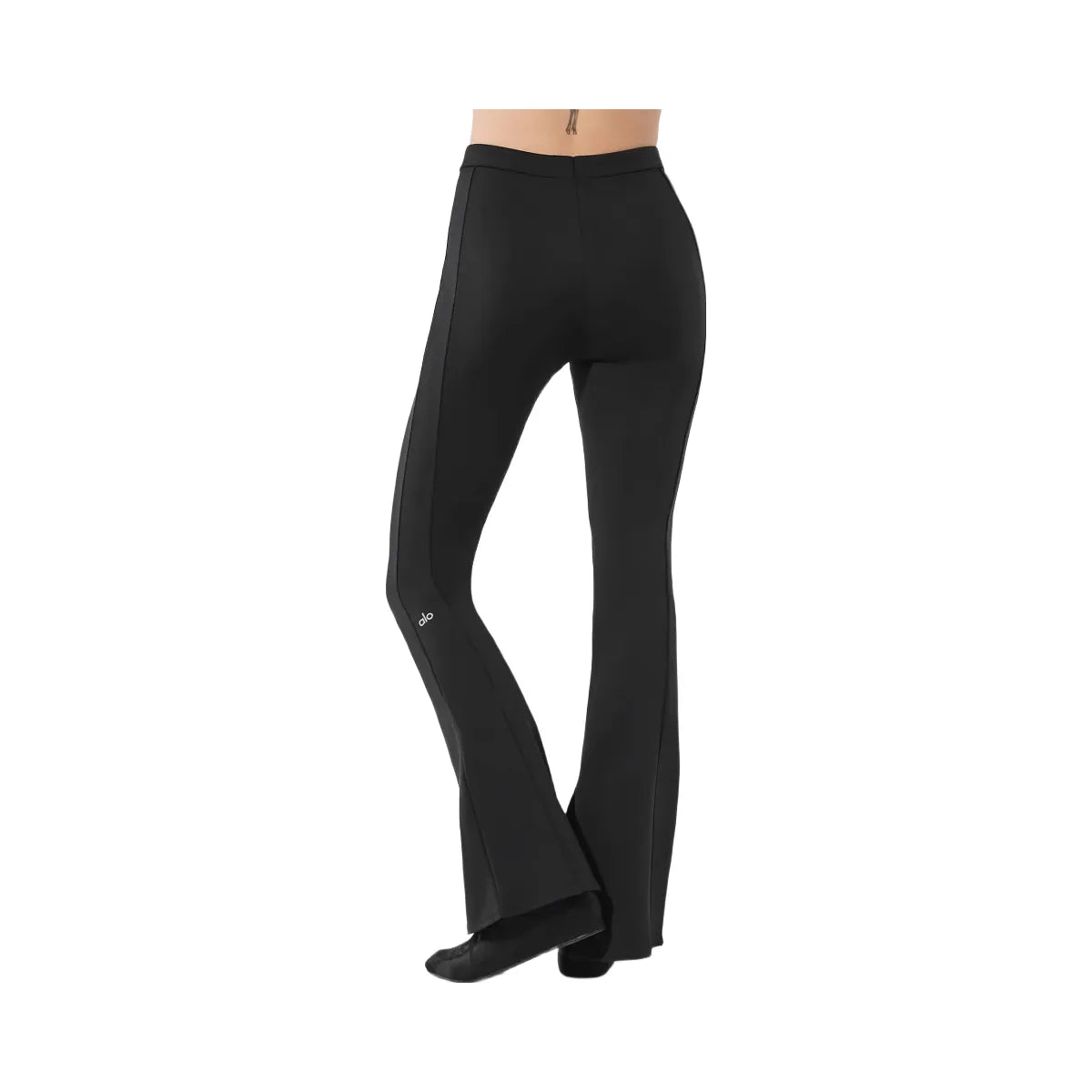 Alo Women's High-Waist Zip It Flare Legging - Black