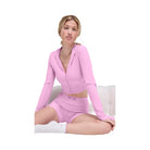 Alo Women's soft Sincere Fitted Jacket - Candy Heart Pink