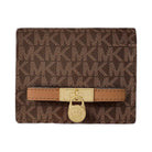 Michael Kors Hamilton Moderne Small Signature Logo Wallet Brn-Acorn