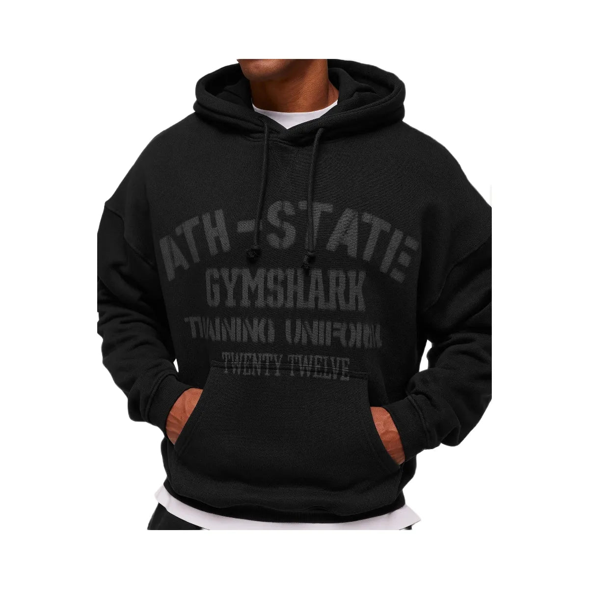 Gymshark Collegiate Hoodie - Black