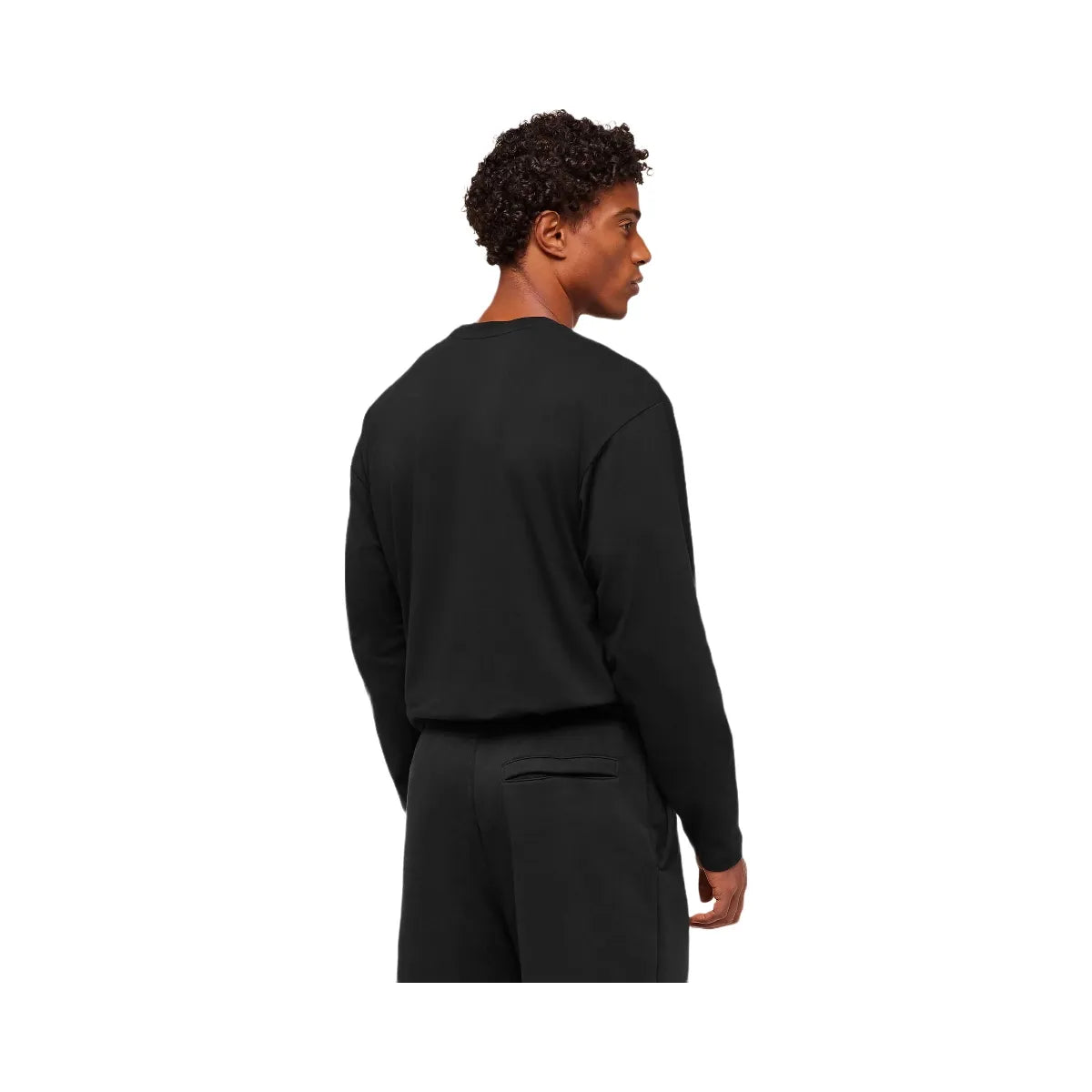 Gymshark Essential Oversized Long Sleeve T-Shirt - Black