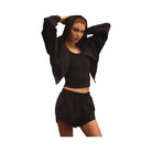 Alo Women's Playmaker Dolphin Short - Black