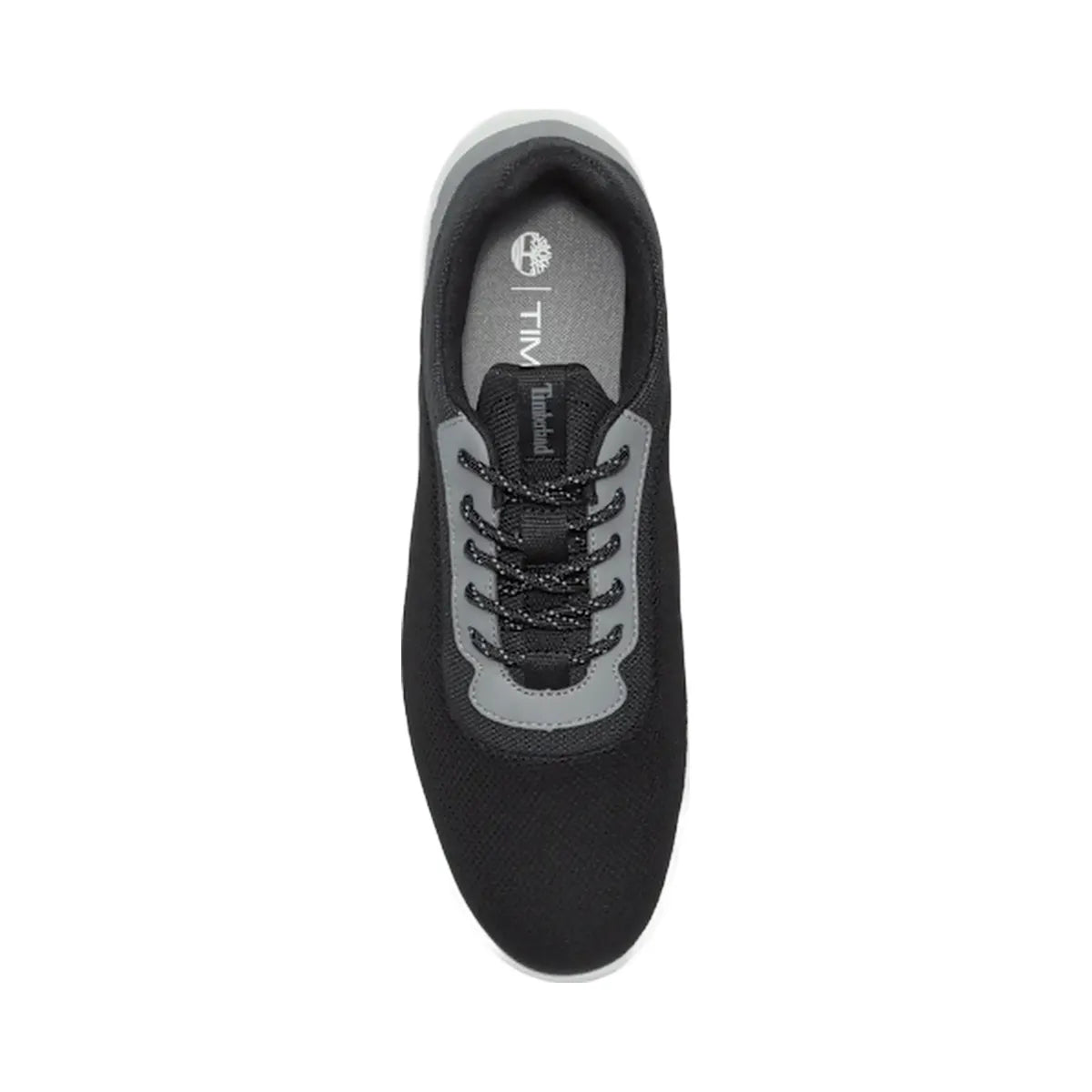 Timberland Parker Street Low Lace-Up Sneaker Black Knit Men'S