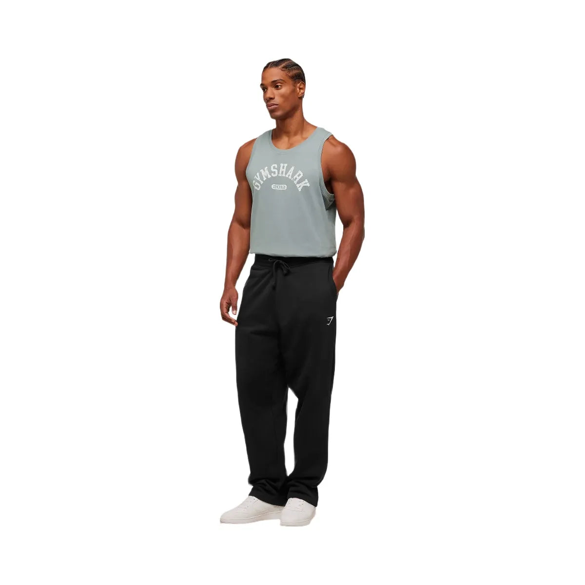 Gymshark 2012 Strength Tank - Denim Grey