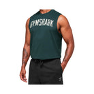 Gymshark Worn Graphic Tank - Deep Petrol Blue