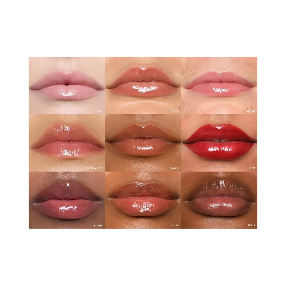REFY Lip Gloss with Hyaluronic Acid - Fawn