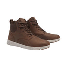 Timberland Men's Parker Street High-Top Sneaker Dark Brown Full-Grain