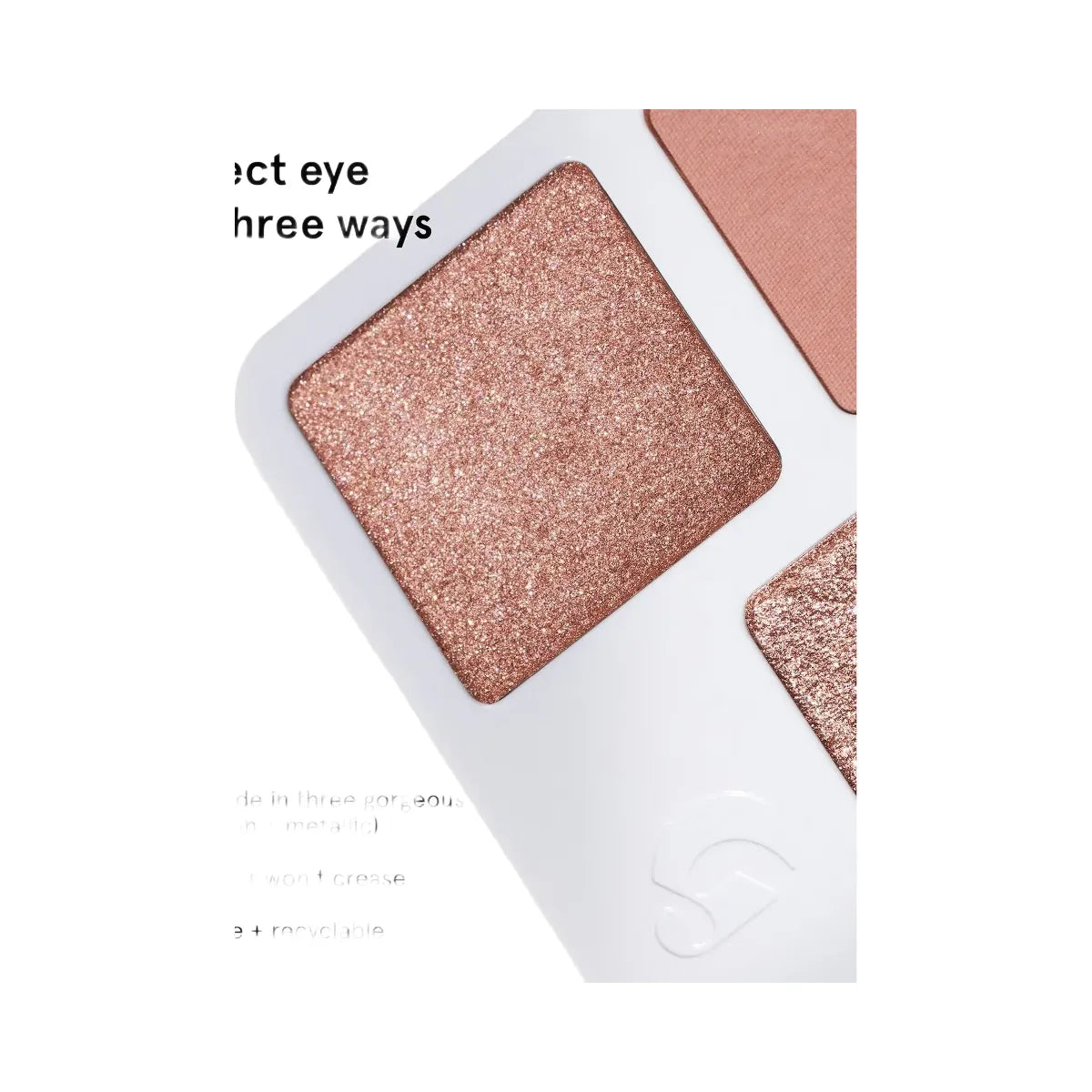 Glossier Monochromes Essential Eyeshadow Trio Palette - Jute
