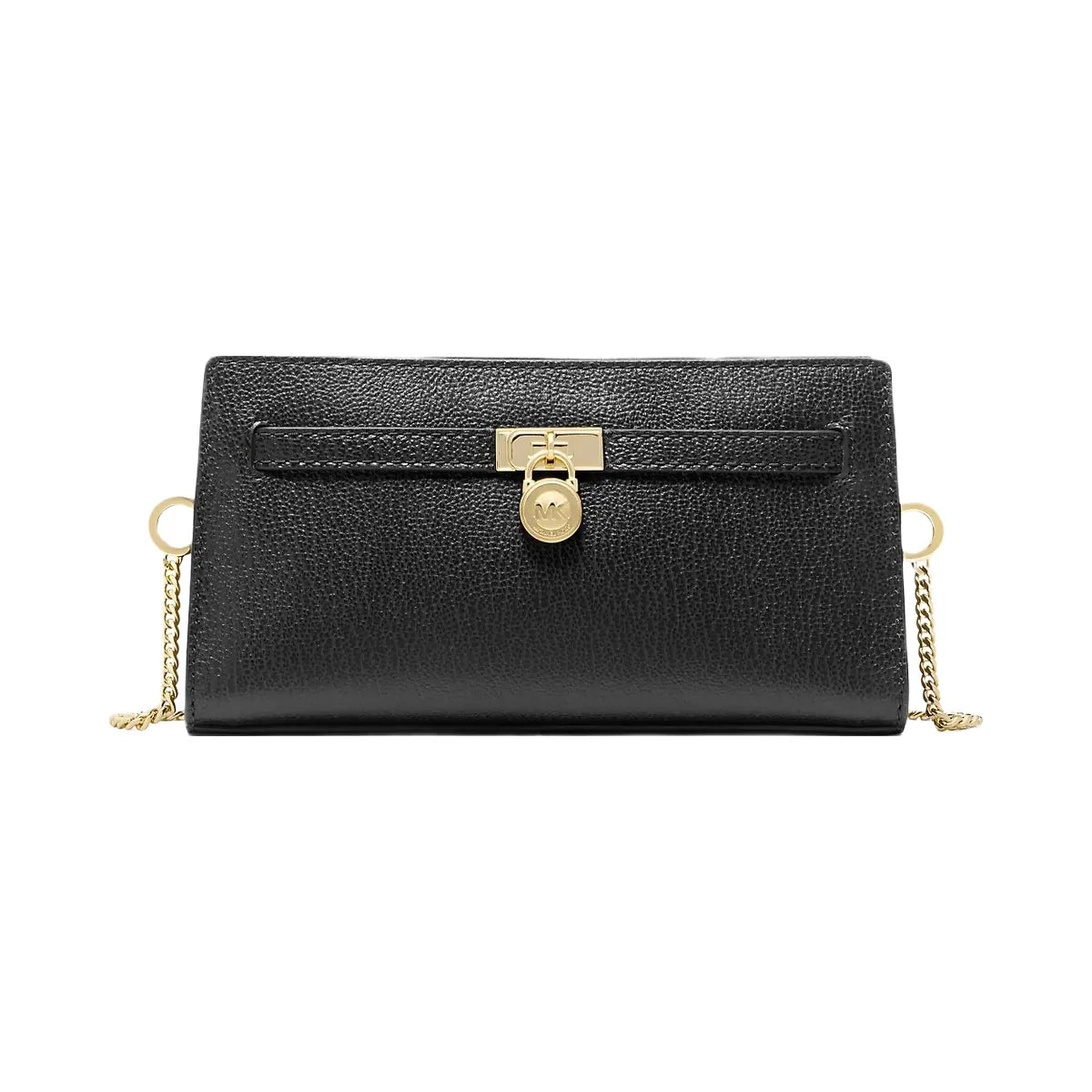 Michael Kors Hamilton Moderne Extra-Small Leather Convertible Crossbody Bag Black
