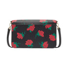 Kate Spade Madison Rose Toss Printed Flap Crossbody Black Multi
