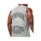 Gymshark Graphic Basketball Mesh Tank - Silver Grey
