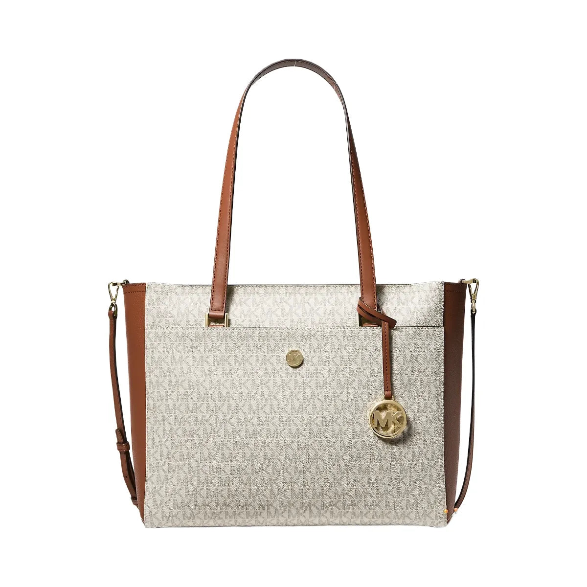 Michael Kors Maisie Large Logo 3-in-1 Tote Bag Vanilla