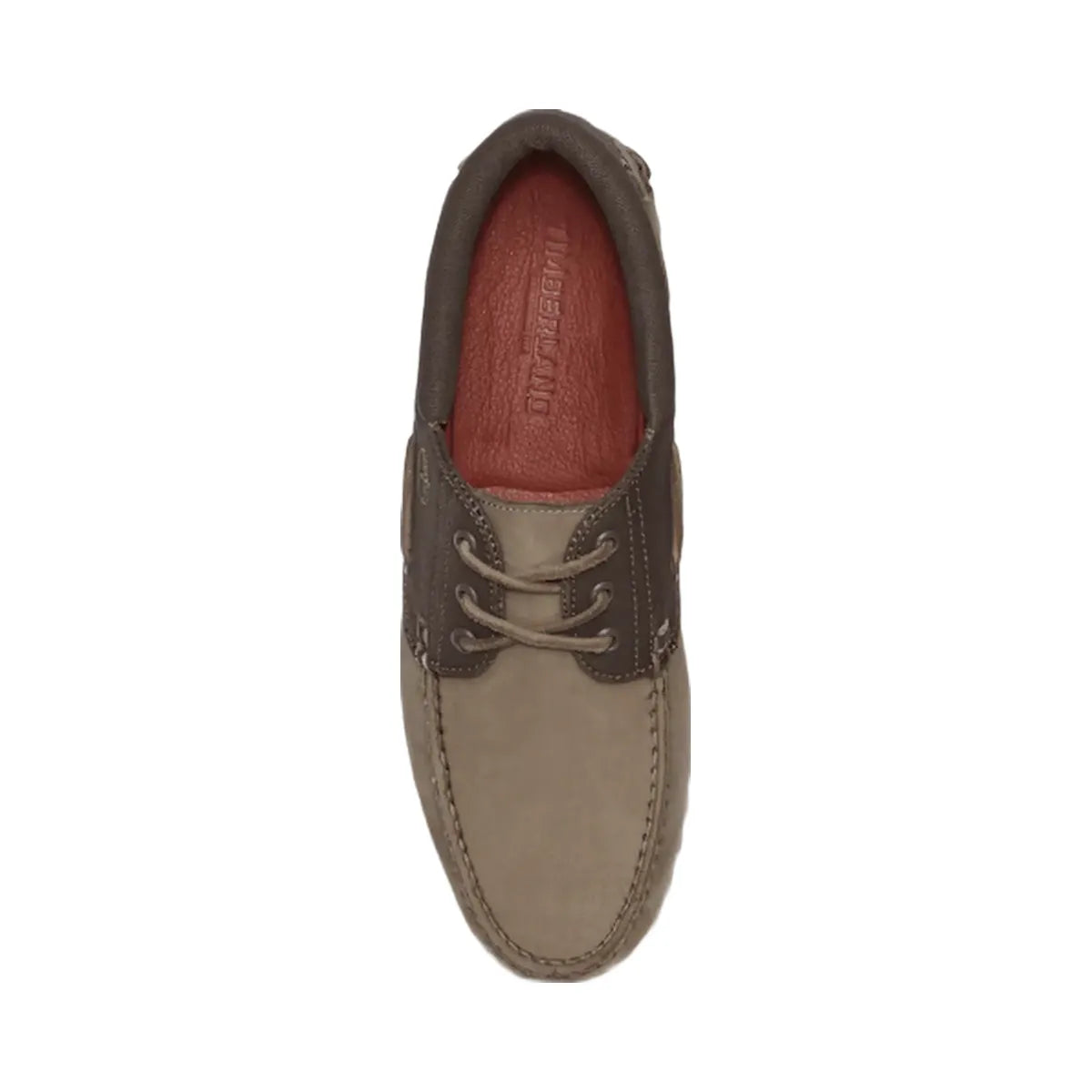 Timberland Authentics 3-Eye Boat Shoe Olive Nubuck Men'S