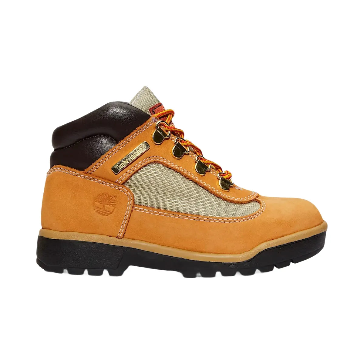 Timberland Field Boot Mid Lace Up Wheat (Ps)