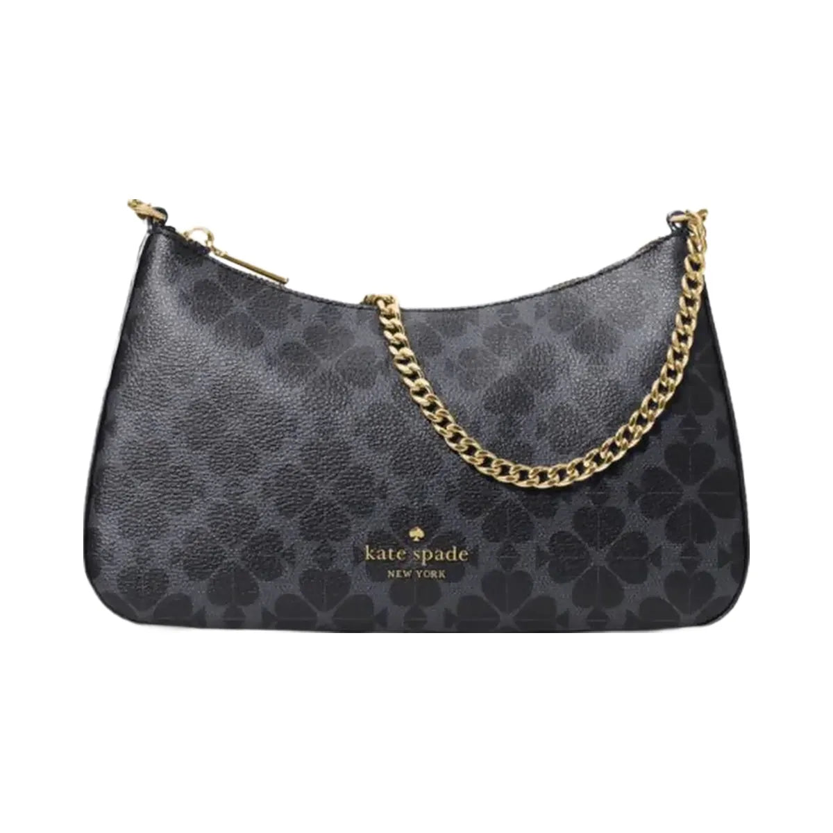 Kate Spade Signature Spade Flower Medium Convertible Crossbody Black